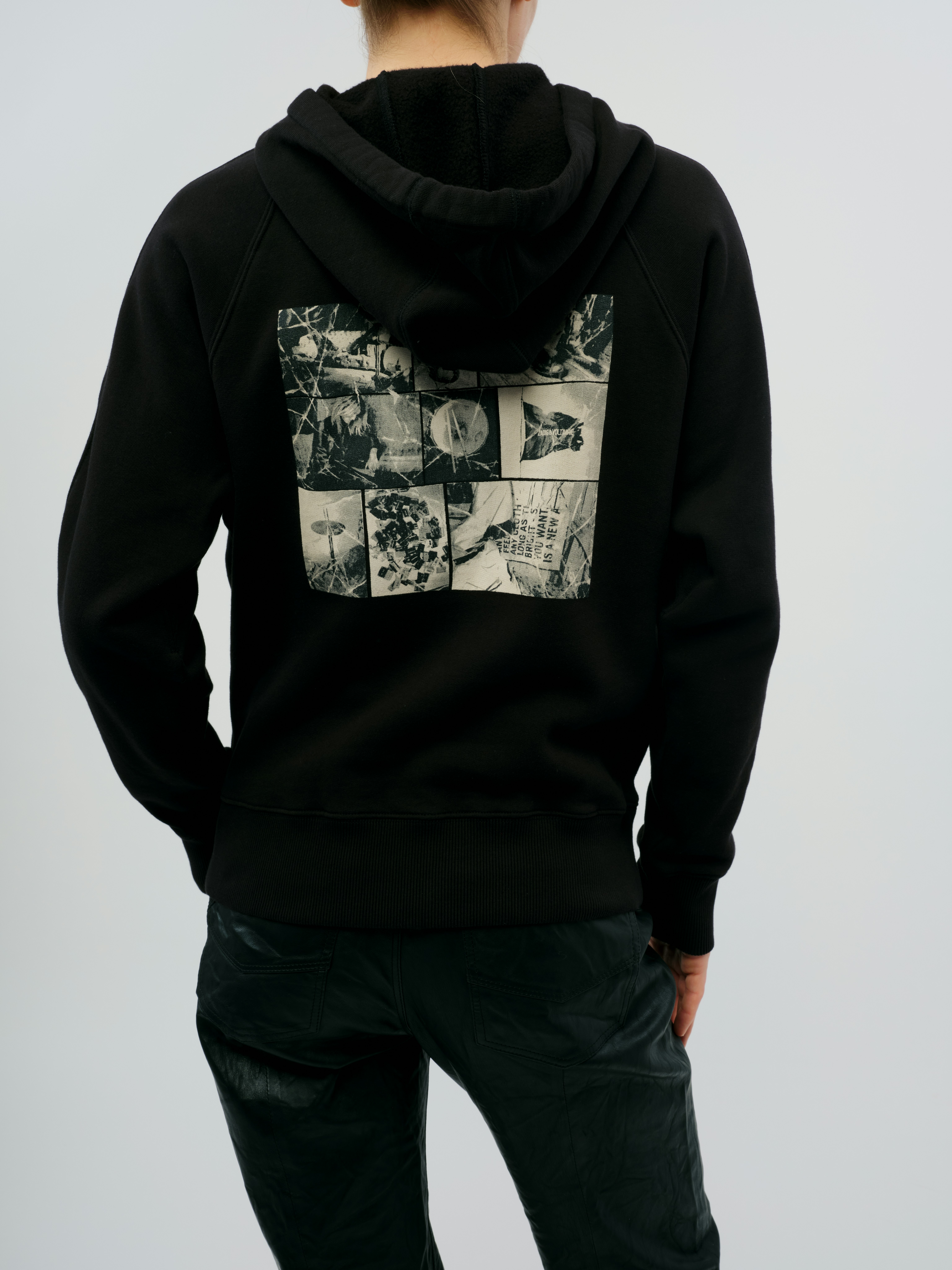 Clipper Photo ZV Sweatshirt - Sweatshirt with bold Zadig & Voltaire logo print.