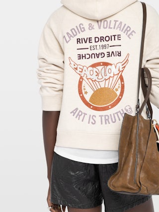 Sweatshirt Georgy - Hooded sweatshirt with long sleeves.