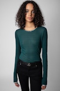 Willy Foil T-Shirt - Modal round neck T-shirt.