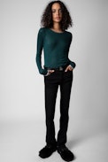 Willy Foil T-Shirt - Modal round neck T-shirt.