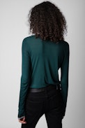 Willy Foil T-Shirt - Modal round neck T-shirt.