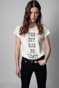 Camiseta Woop - Camiseta blanca The Sky has no limit
