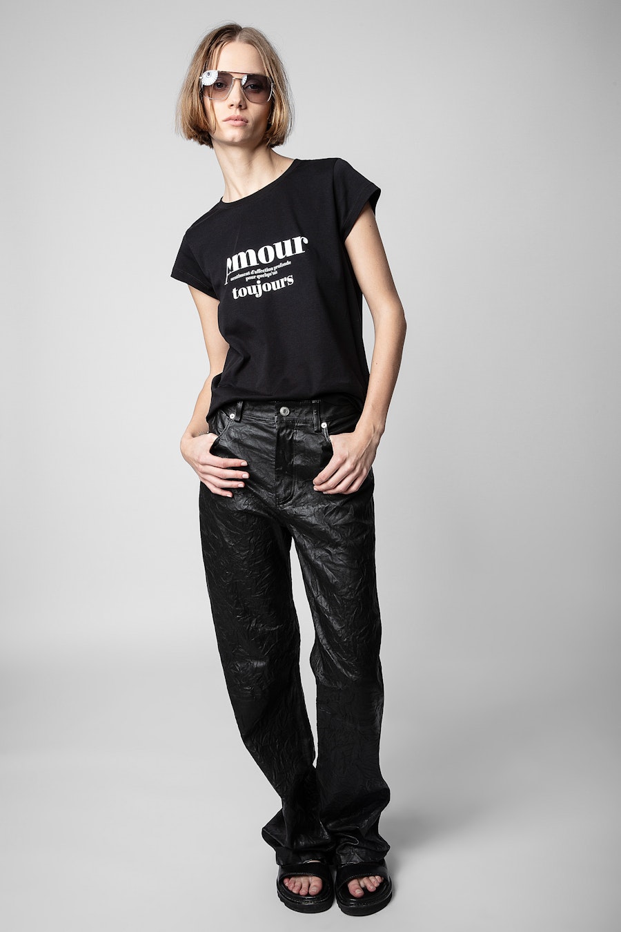 ZADIG&VOLTAIRE Skinny Amour Toujours T-Shirt