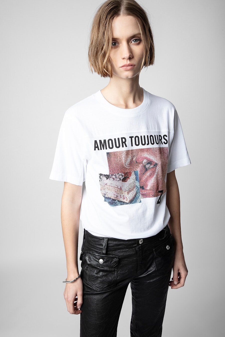 ZADIG&VOLTAIRE Bow Photoprint T-Shirt