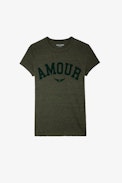 Walk Amour T-Shirt - Women’s Amour round-neck short-sleeved T-shirt