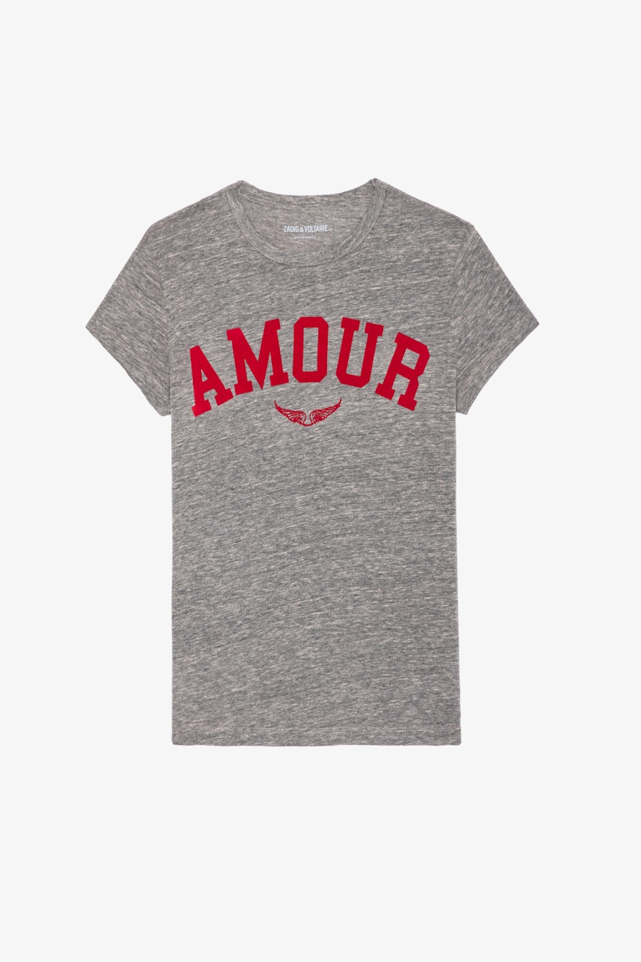 쟈딕 앤 볼테르 Zadig & Voltaire Walk Amour T-Shirt,Poudre