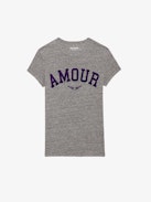 Walk Amour T-shirt - Women's Amour round-neck short-sleeved t-shirt.