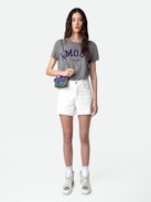 Walk Amour T-shirt - Women's Amour round-neck short-sleeved t-shirt.