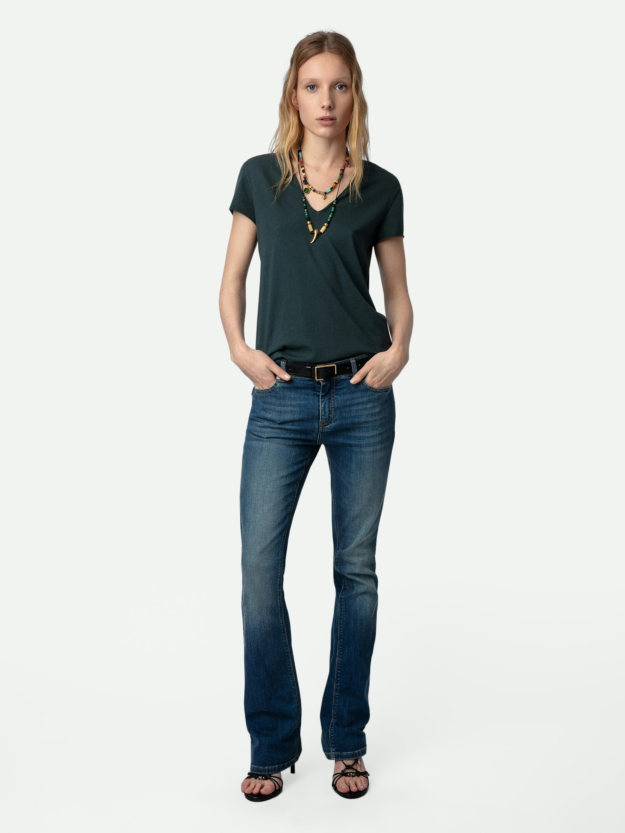 Women's luxury and trendy t-shirts and henley tops | Zadig&Voltaire