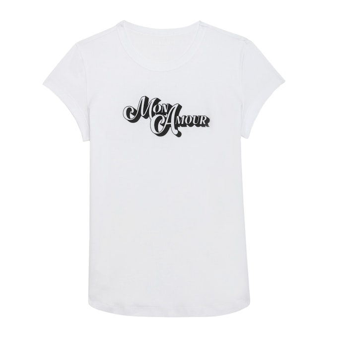 Zadig & Voltaire Woop Amour T-shirt In White