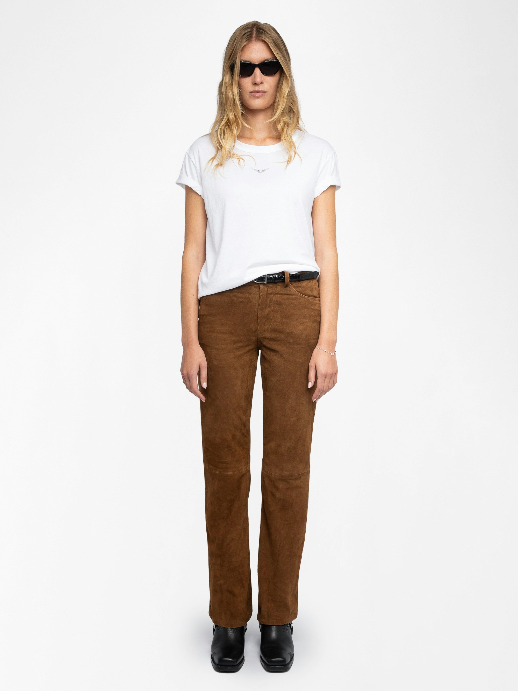 T-shirt Marta - T-shirt manches courtes avec ailes à strass sur le devant.