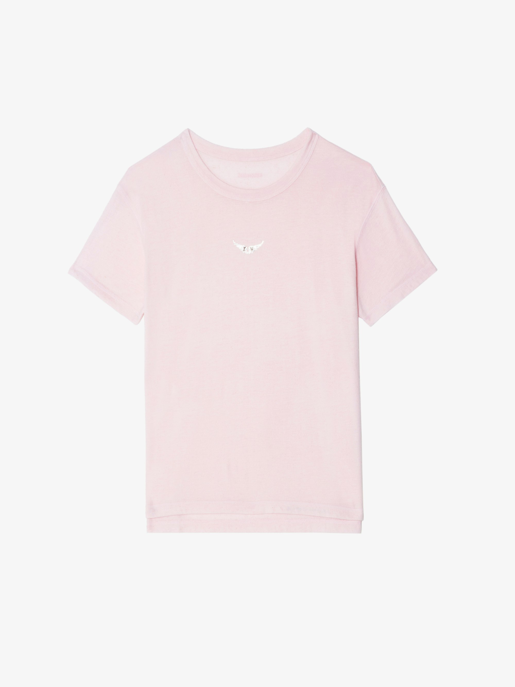 【関税込み】Marta Pcl Wings Strass T-Shirt - Zadig & Voltair White Marta Wings Strass T-shirt | Zadig&Voltaire