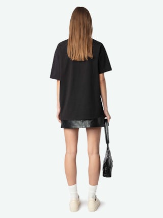 Edwin T-shirt - Round neck, short sleeve T-shirt with Humberto Cruz mouse on the front.