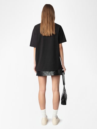 Edwin T-shirt - Round neck, short sleeve T-shirt with Humberto Cruz mouse on the front.