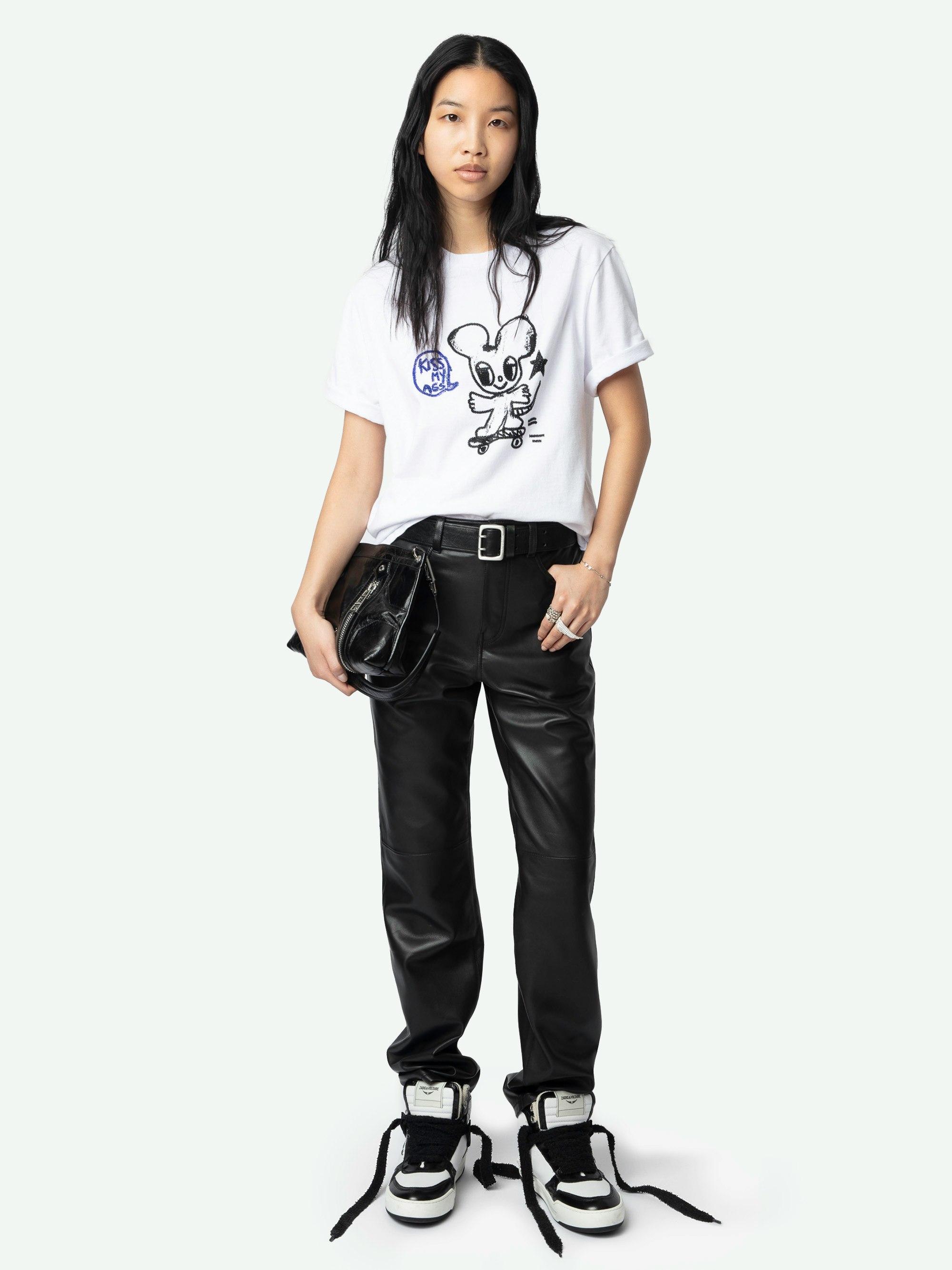 ZADIG & VOLTAIRE エトウィン Tシャツ JWTS02805 21 Zadig Et Voltaire - Etsy