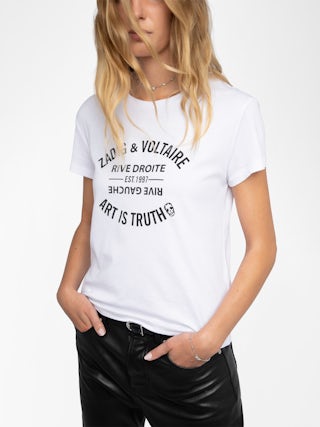 Walk T-shirt - Short-sleeved T-shirt with front print.