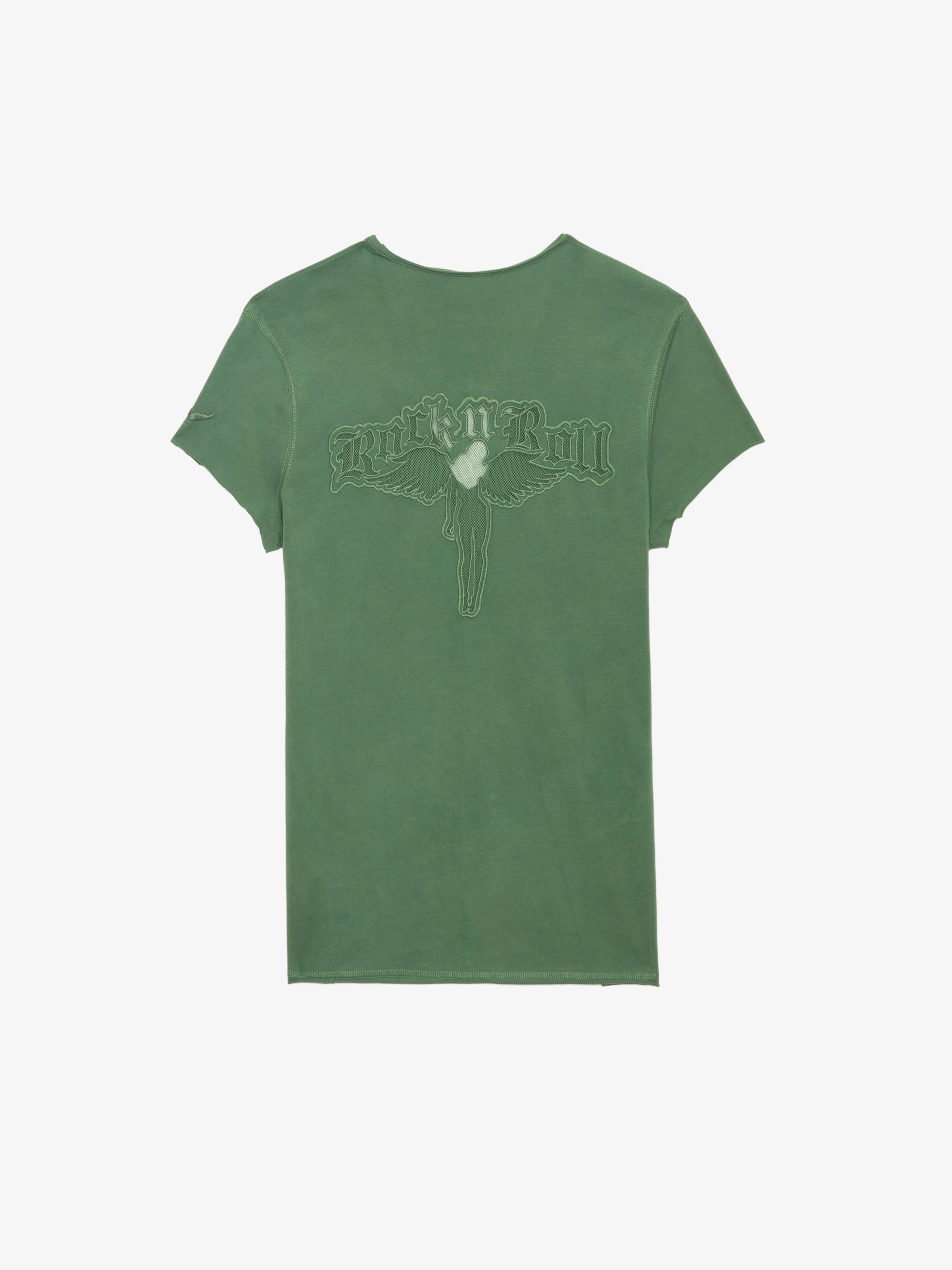 Women's Green Coriander Organic Cotton T-shirt | Zadig&Voltaire