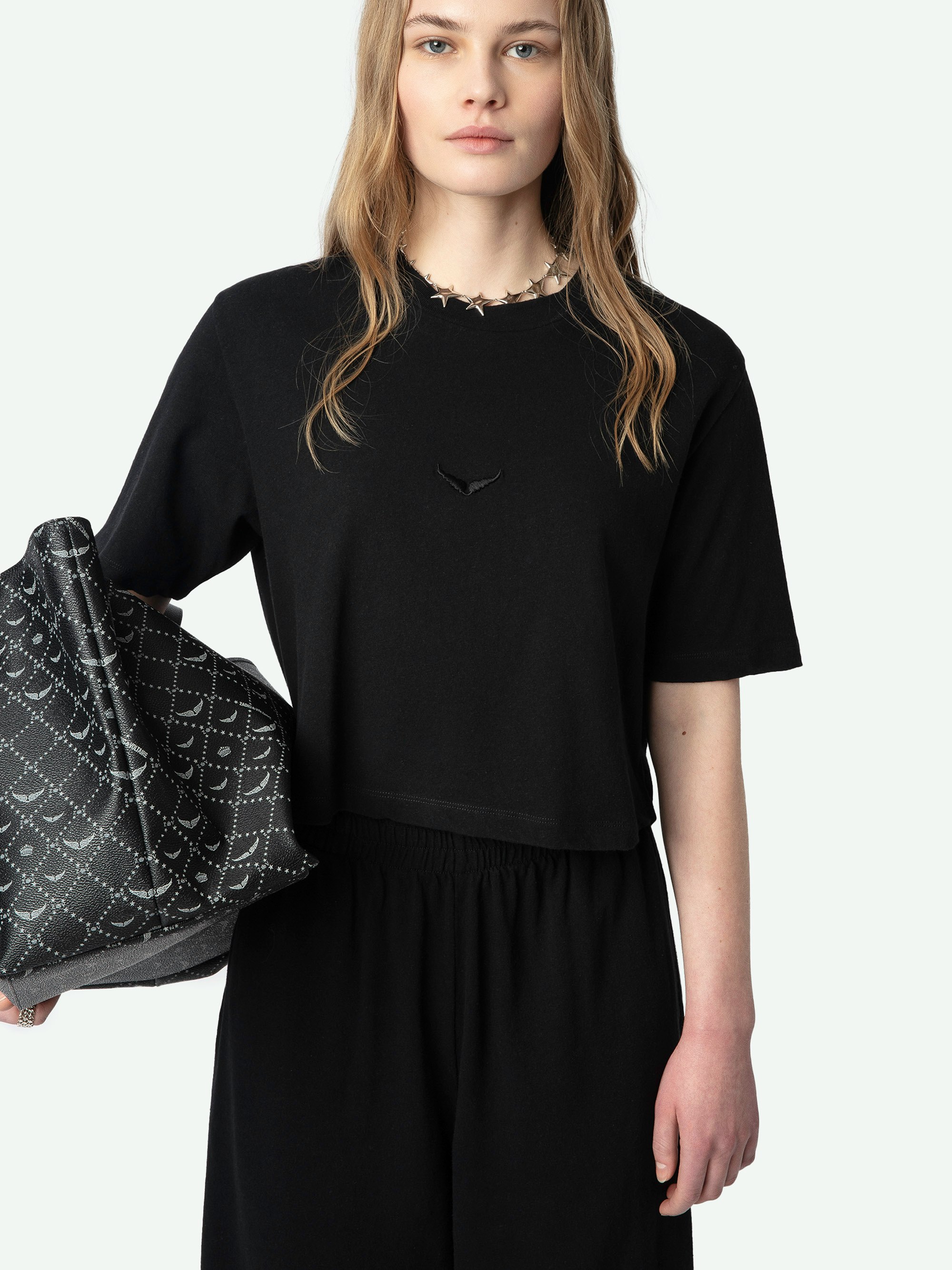 Mila T-shirt - Round neck t-shirt.