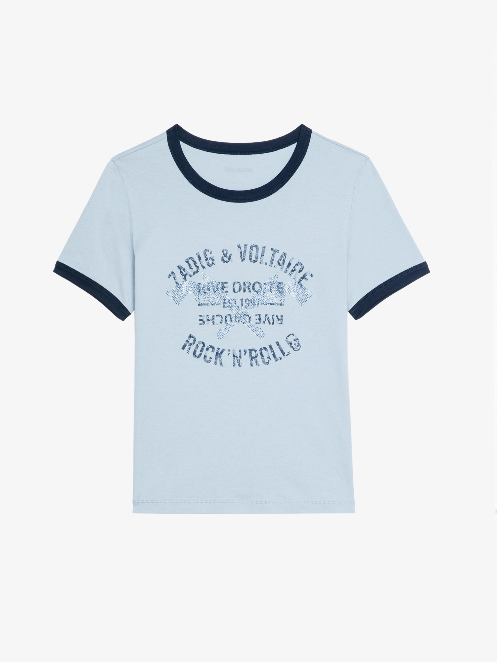 Women's white cotton printed T-shirt | Zadig&Voltaire Women's white cotton printed T-shirt | Zadig&Voltaire