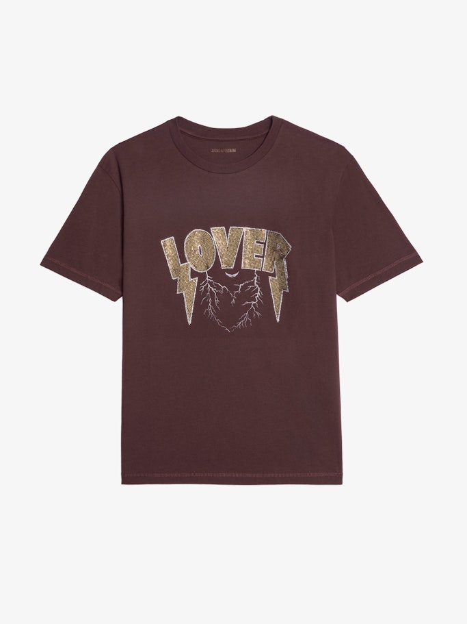T-shirt Edwin Burgundy - Taille S - Zadig & Voltaire - Modalova