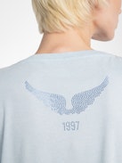 T-shirt Alys - T-shirt manches courtes avec multicusto strass.