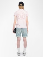T-shirt Story - T-shirt de manga corta con espalda de red.