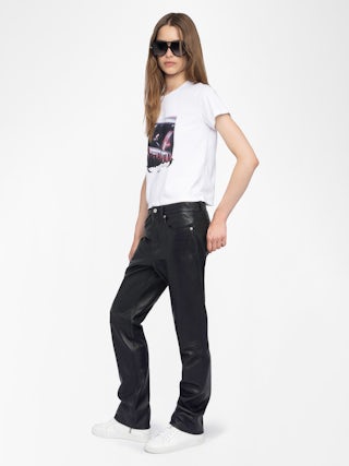 Alys Photoprint T-Shirt - Short-sleeved T-shirt with photoprint on the front.