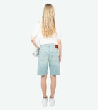 Edda T-shirt - Asymmetric short-sleeved t-shirt with rhinestones on the front.
