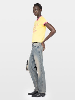 T-shirt Woos - Crew-neck short-sleeve t-shirt with front crest.