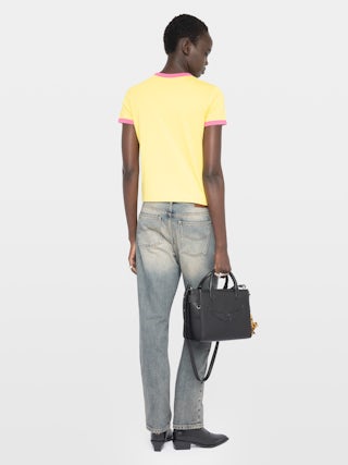 T-shirt Woos - Crew-neck short-sleeve t-shirt with front crest.