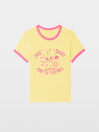 T-shirt Woos - Crew-neck short-sleeve t-shirt with front crest.