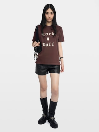 T-shirt Edwin - T-shirt manches courtes col rond ample.