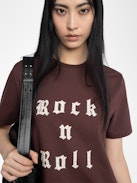 T-shirt Edwin - Short-sleeved oversized round neck t-shirt.