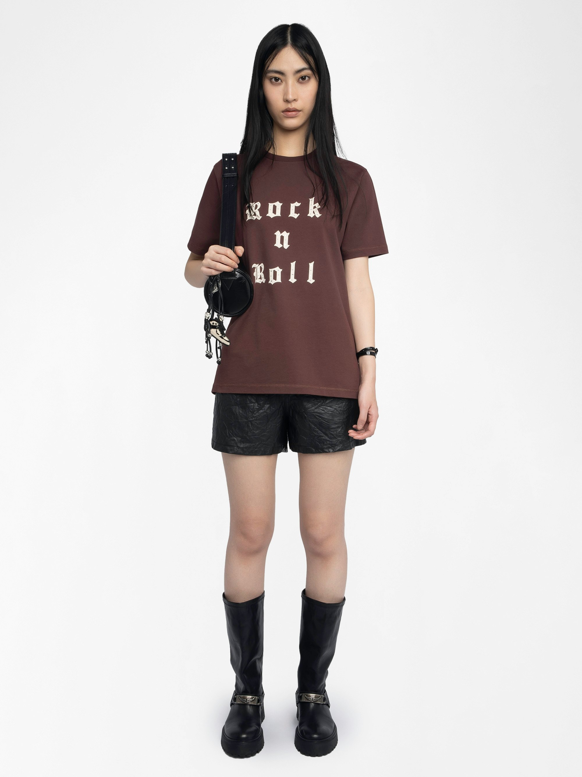 T-shirt Edwin - T-shirt manches courtes col rond ample.