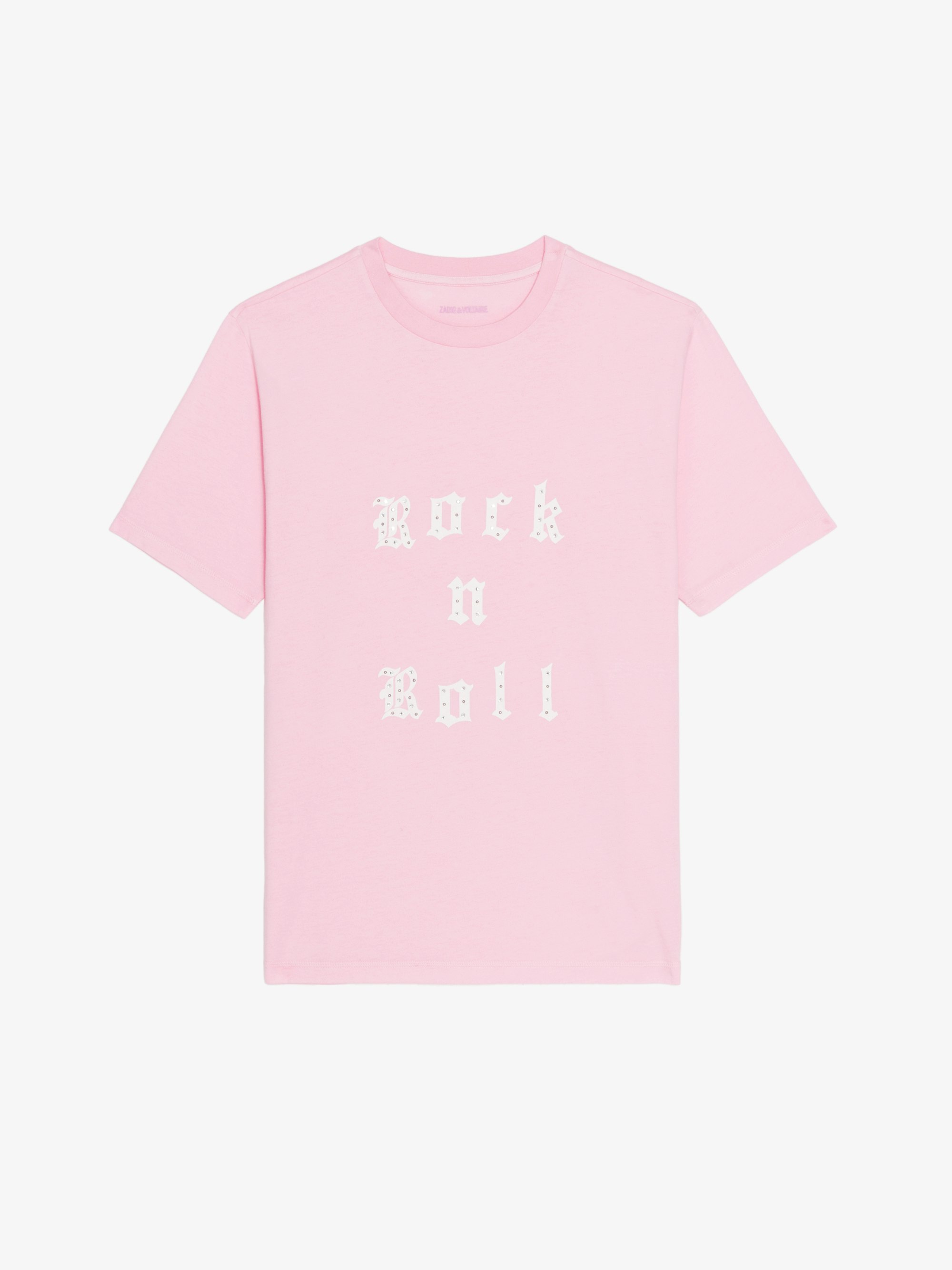 EDWIN ROCK N ROLL STRASS Tシャツ Edwin Rock'n'Roll Gray T-shirt | Zadig&Voltaire