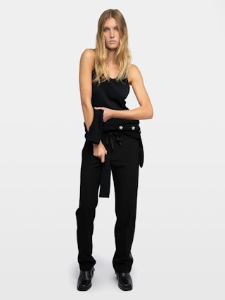 Bianca Tank Top - Light ribbed tank top.