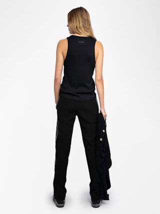 Bianca Tanktop - Leichtes geripptes Tanktop.