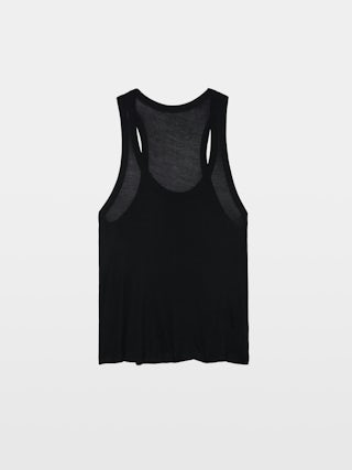 Bianca Tank Top - Light ribbed tank top.