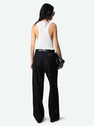 Bianca Tanktop - Leichtes geripptes Tanktop.