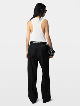 Bianca Tank Top - Light ribbed tank top.