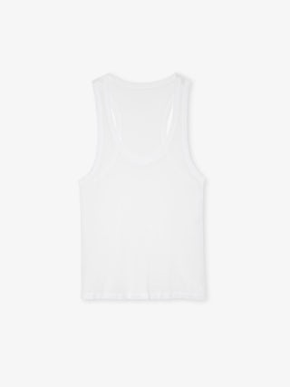 Débardeur Bianca - Débardeur en côtes légères.