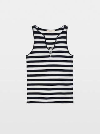 Tank Top Tif - Striped tank top.