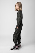Steevy Girls’ Trousers - Girls’ khaki knit trousers