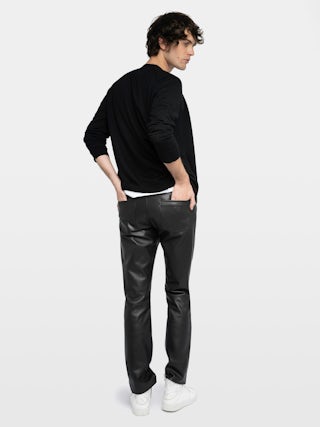 Cardigan Remi 100% Laine Mérinos - Cardigan col v boutonné avec broderie sur le col.