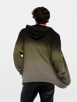 Cardigan Clash - Cardigan zippé avec capuche.