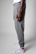 Hose Nick Skull - Graue Jogginghose für Herren aus Merinowolle