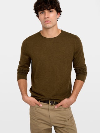 Pull Teiss 100% Cachemire - Pull col rond à manches longues.