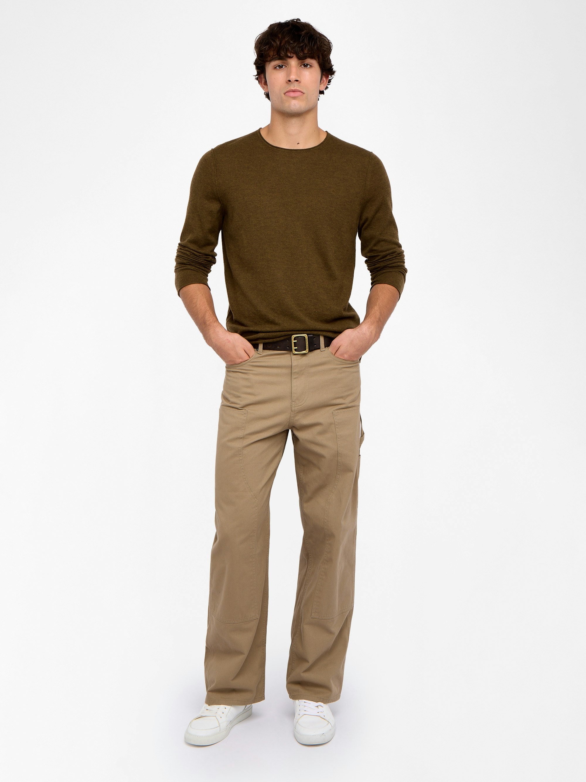 Pull Teiss 100% Cachemire - Pull col rond à manches longues.