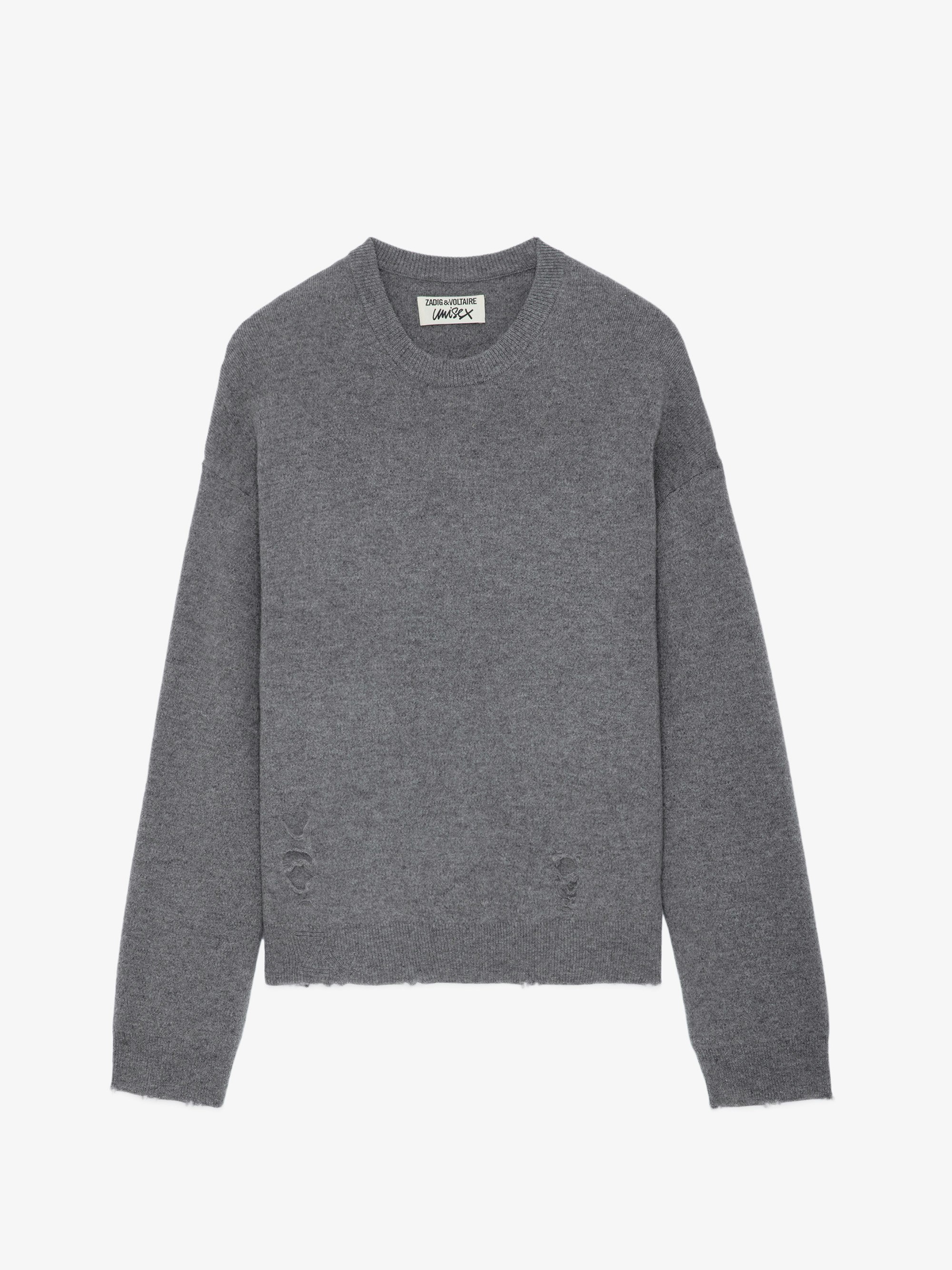 Teiss Cashmere Pullover sweater white men | Zadig&Voltaire