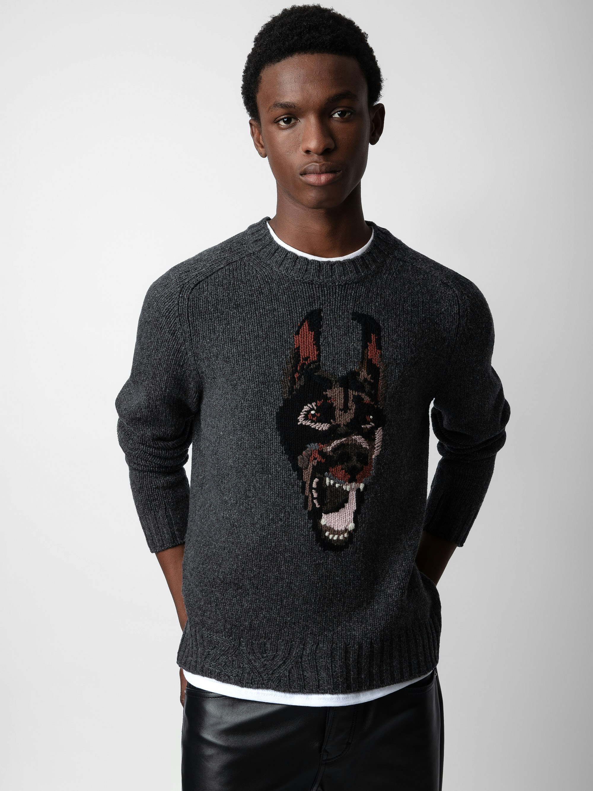 Jordan Jumper sweater grey unisex | Zadig&Voltaire
